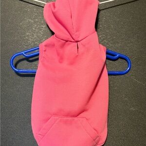 Pink Dog Hoodie